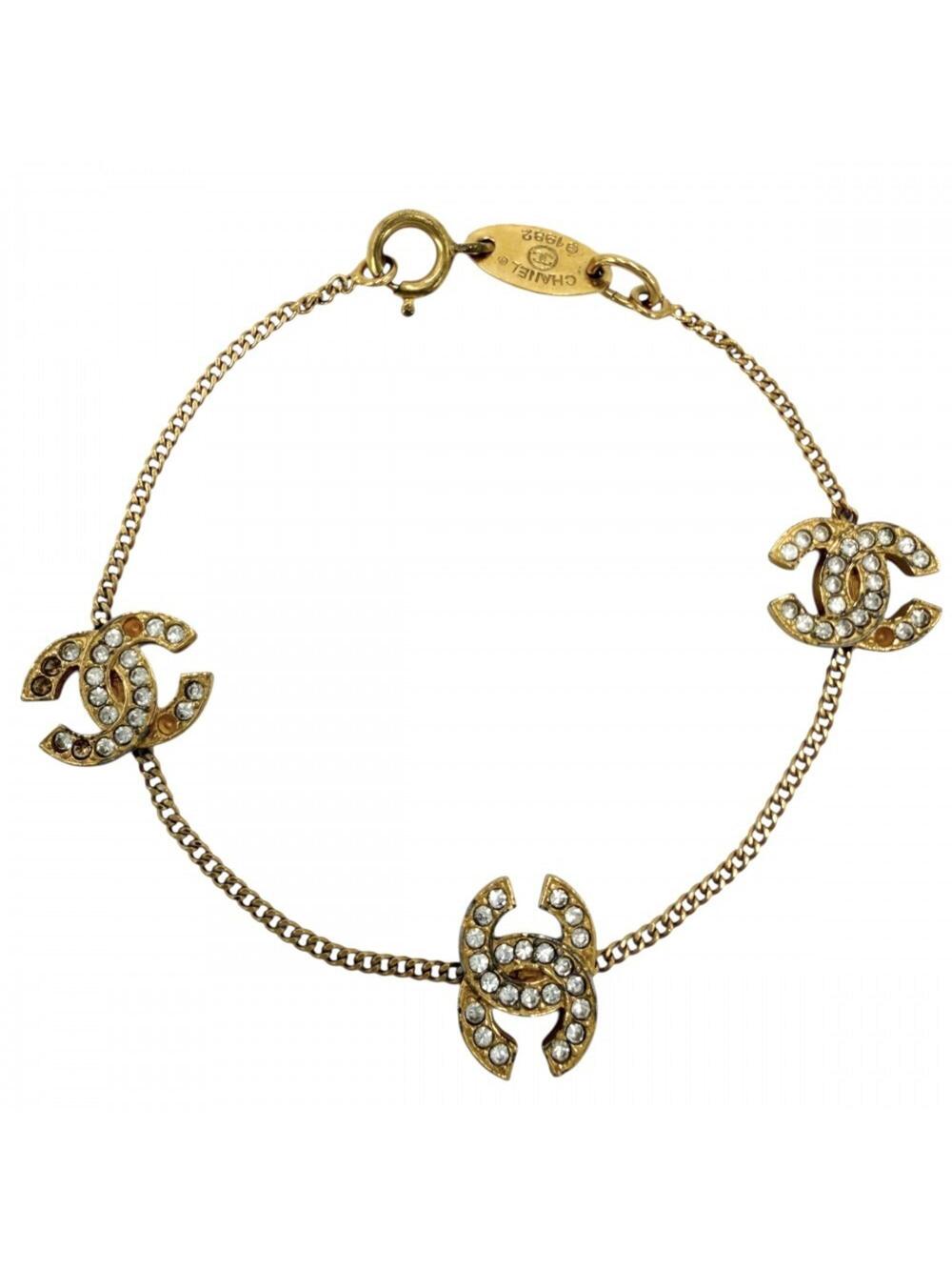 Chanel Cc Logo Bracelet Metal #299752C69B